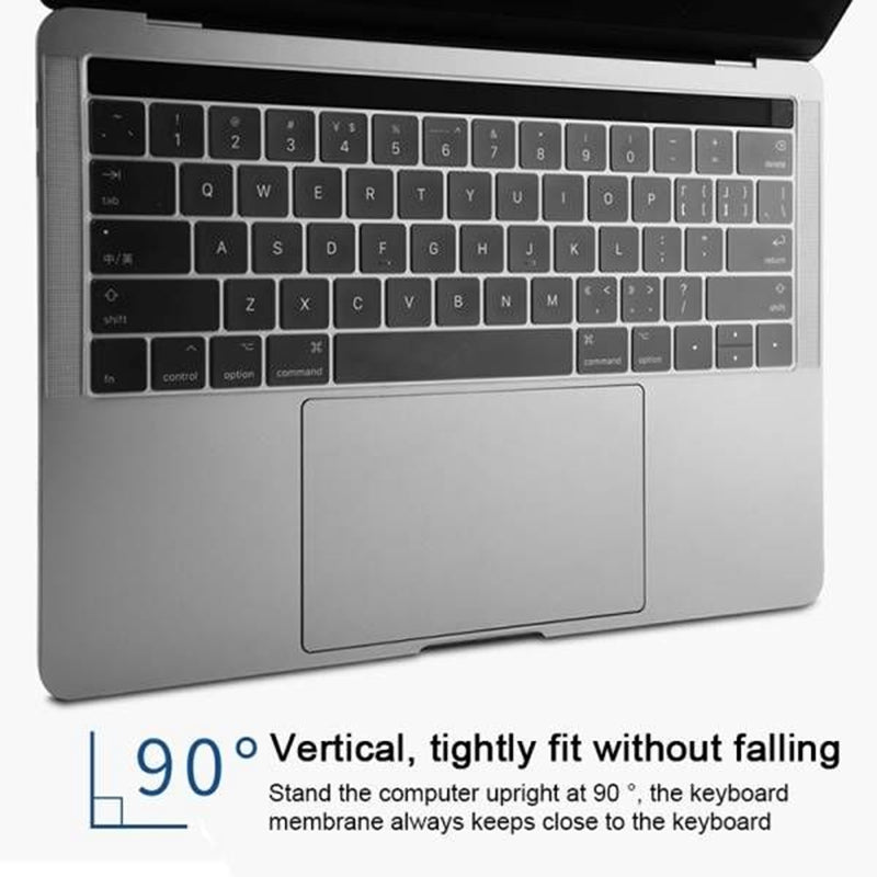 ZGA Soft TPU Keyboard Protector Ultra-thin Laptop Keyboard Cover for MacBook Pro 13-inch / Pro 16-inch ZGA Soft TPU Keyboard Protector Ultra-thin Laptop Keyboard Cover for MacBook Pro 13-inch / Pro 16-inch